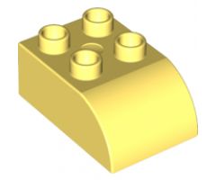 Duplo, Brick 2 x 3 with Curved Top