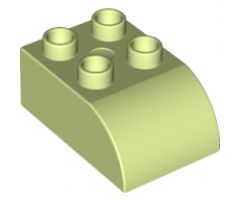 Duplo, Brick 2 x 3 with Curved Top