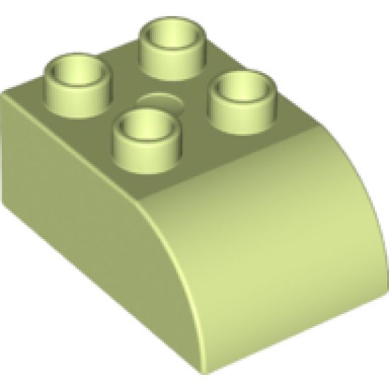 Duplo, Brick 2 x 3 with Curved Top