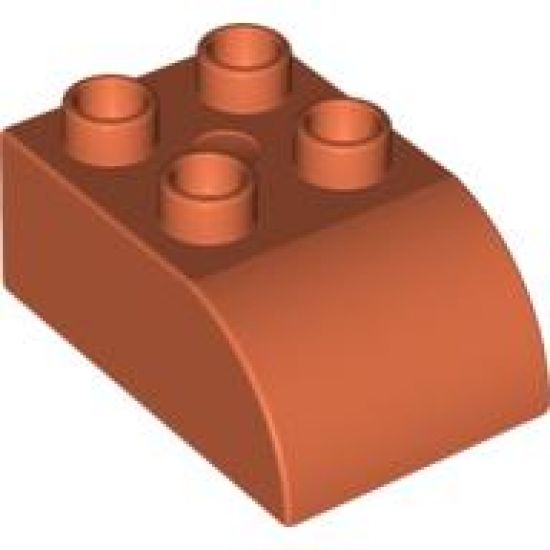 Duplo, Brick 2 x 3 with Curved Top