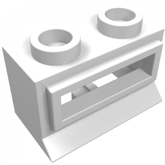 Window 1 x 2 x 1 with Extended Lip