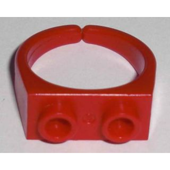 Scala Ring with 1 x 2 Plate - Size Large
