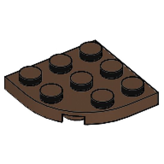 Plate, Round Corner 3 x 3