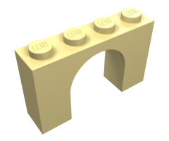 Arch 1 x 4 x 2