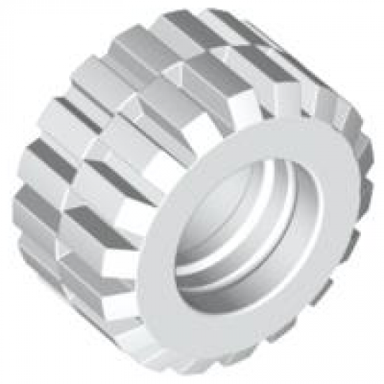 Tire & Tread 21mm D. x 12mm - Offset Tread Small Wide