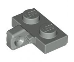 Hinge Plate 1 x 2 Locking with 1 Finger on Side with Bottom Groove