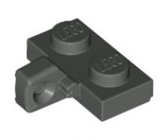 Hinge Plate 1 x 2 Locking with 1 Finger on Side with Bottom Groove