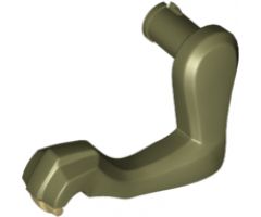 Animal, Body Part Dinosaur Leg Small (Front) Raptor Left with Tan Claws Pattern