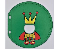 Duplo Ball Tube Exit Door with King Pattern