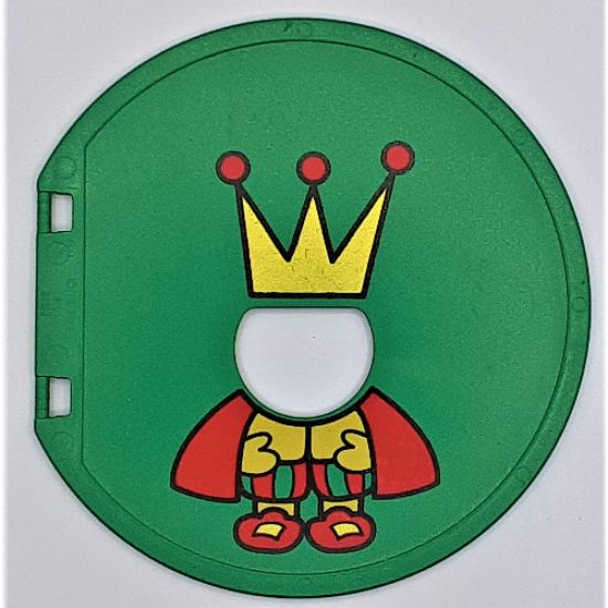 Duplo Ball Tube Exit Door with King Pattern