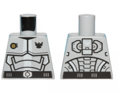 Torso Galaxy Squad Armor with Number 30 on Back Pattern