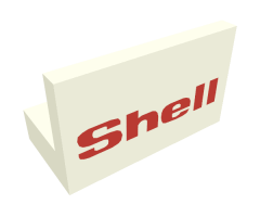 Panel 1 x 2 x 1 with 'Shell' Pattern