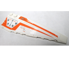 Wedge 10 x 3 Right with 'ENGINE 1', 'P 342', 'P 343', and 'U 208' Pattern (Stickers) - Set 7647