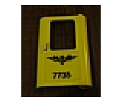 Door 1 x 4 x 5 Train Right with Norwegian 'NSB 7735' Pattern (Sticker) - Set 7735