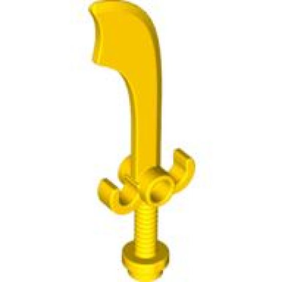 Minifigure, Weapon Sword, Scimitar