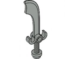 Minifigure, Weapon Sword, Scimitar