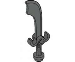 Minifigure, Weapon Sword, Scimitar
