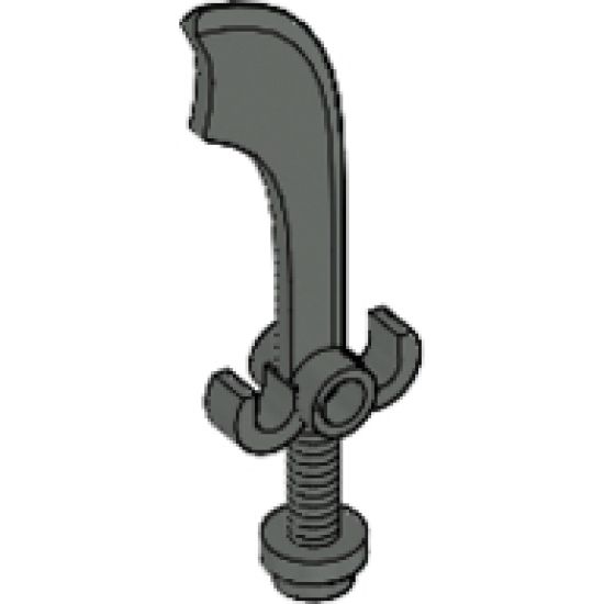 Minifigure, Weapon Sword, Scimitar