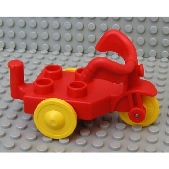 Duplo, Vehicle Tricycle with 4 studs