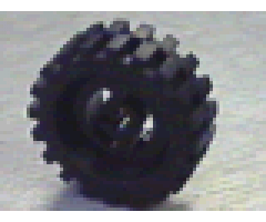 Wheel & Tire Assembly Technic Split Axle Hole with Black Tire 30 x 10.5 Offset Tread (3482 / 2346)