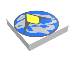 Tile 2 x 2 with Exploriens Logo Pattern