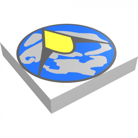 Tile 2 x 2 with Exploriens Logo Pattern