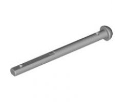 Bar 6L with Round Cap and Partially Flat Shaft