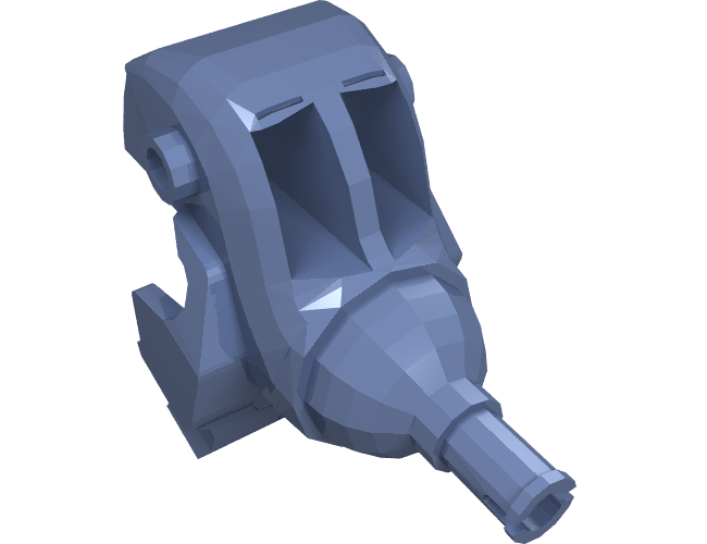 Animal, Body Part Dinosaur Head Tyrannosaurus rex, Jaw Bottom with Pin