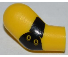 Arm, Right with Black Elbow Pad Pattern