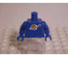 Torso Space Classic Moon Pattern (Sticker) / Blue Arms / Blue Hands