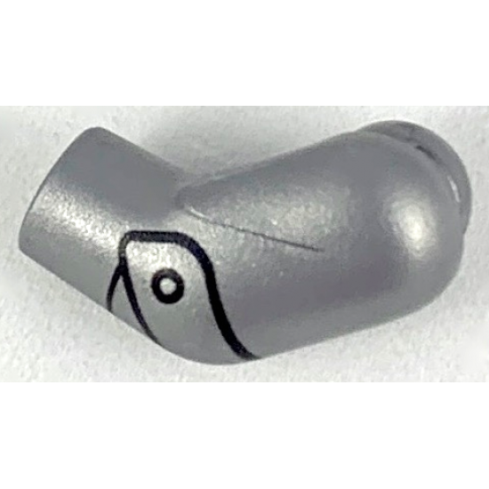 Arm, Left with Elbow Joint Panels Pattern