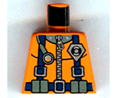 Torso Rescue Coast Guard Logo Pattern