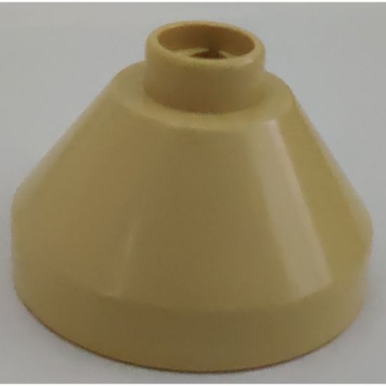 Duplo Cone 2 x 2 x 1 (used as lampshades in family home sets)