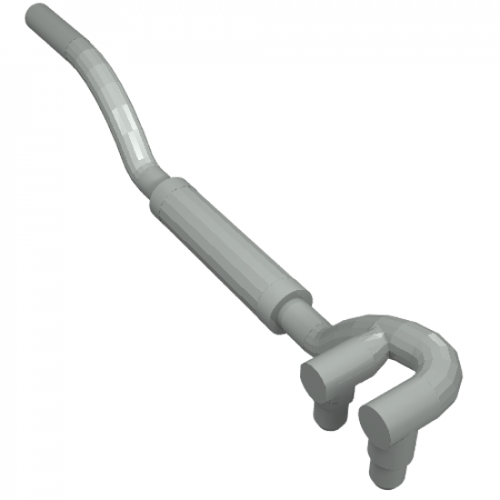 Vehicle Exhaust Pipe Twin Inlet 11L Left