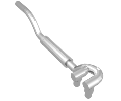 Vehicle Exhaust Pipe Twin Inlet 11L Left
