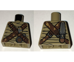 Torso SW Desert Wrapping with Crossed Utility Belts Pattern (Teedo)