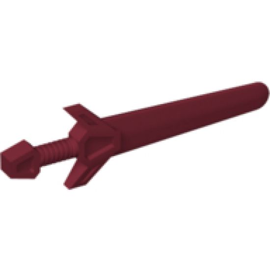 Minifigure, Weapon Sword, Greatsword Angular
