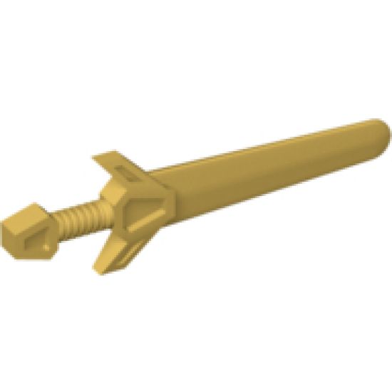 Minifigure, Weapon Sword, Greatsword Angular