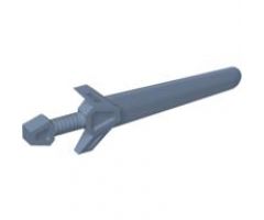 Minifigure, Weapon Sword, Greatsword Angular