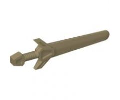 Minifigure, Weapon Sword, Greatsword Angular