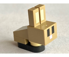 Minecraft Bunny / Rabbit Baby - Brick Built