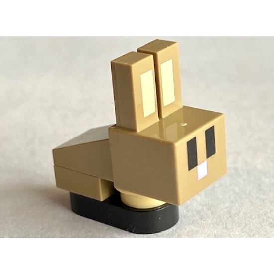 Minecraft Bunny / Rabbit Baby - Brick Built