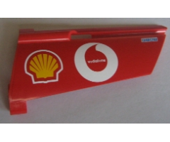 Technic, Panel Fairing #20 Large Long, Small Hole, Side A with Shell and Vodafone Logo Pattern (Sticker) - Set 8386