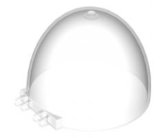 Windscreen 8 x 8 x 5 Dome with Dual 2 Fingers