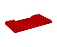 Duplo, Plate 6 x 12 with Center Ramp