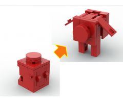 1x1 Brickformer (Red)