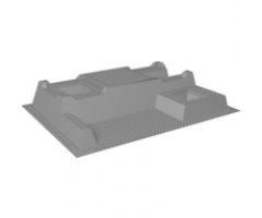 Baseplate, Raised 32 x 48 x 6 with Level Front