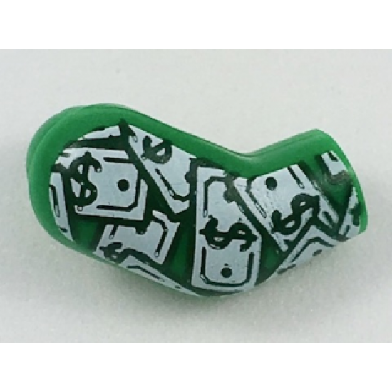 Arm, Right with Dollar Bills Pattern