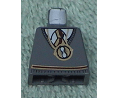 Torso Harry Potter Sweater Vest and Tie with Pendant Necklace Pattern