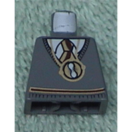 Torso Harry Potter Sweater Vest and Tie with Pendant Necklace Pattern
